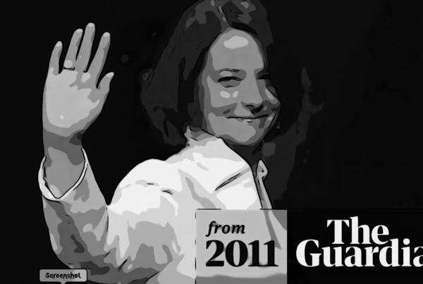 Julia Waves Goodbye